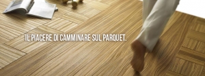 Il piacere di camminare sul parquet
