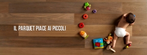 Quadrolegno, il parquet piace ai piccoli